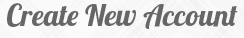 Create New Account